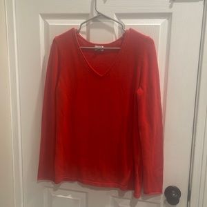 Red old navy sweater shirt